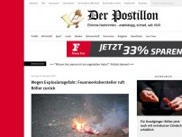 Bild zum Artikel: Wegen Explosionsgefahr: Feuerwerkshersteller ruft Böller zurück