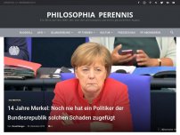 Bild zum Artikel: 14 Jahre Merkel: Noch nie hat ein Politiker der Bundesrepublik solchen Schaden zugefügt
