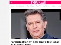 Bild zum Artikel: 'Großstadtrevier'-Star Jan Fedder ist an Krebs gestorben