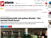 Bild zum Artikel: Run auf Pfefferminzlikör: Deutschland erlebt sein grünes Wunder - Ost-Getränk Pfeffi boomt