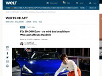 Bild zum Artikel: Für 30.000 Euro – so wird das bezahlbare Wasserstoffauto Realität