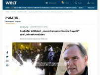 Bild zum Artikel: Leipzigs Oberbürgermeister warnt vor „gewaltbereitem“ linken Netzwerk 