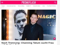 Bild zum Artikel: Nach Trennung: Channing Tatum sucht Frau mit Dating-App