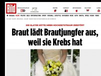 Bild zum Artikel: Glatze hätte Hochzeitstraum zerstört - Braut lädt Brautjungfer aus, weil sie Krebs hat