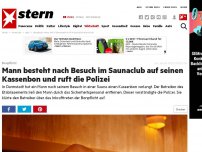 Bild zum Artikel: Bonpflicht: Mann besteht nach Besuch im Saunaclub auf seinen Kassenbon und ruft die Polizei