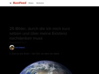 Bild zum Artikel: 25 Bilder, durch die ich mich kurz setzen und über meine Existenz nachdenken muss