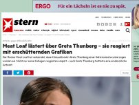 Bild zum Artikel: Lästerattacke : Meat Loaf lästert über Greta Thunberg – sie reagiert mit erschütternden Grafiken