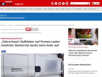 Bild zum Artikel: Mecklenburg-Vorpommern - „Führerhaus“-Aufkleber auf Firmen-Laster entdeckt: Recherche deckt noch mehr auf