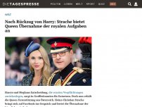 Bild zum Artikel: Nach Rückzug von Harry: Strache bietet Queen Übernahme der royalen Aufgaben an