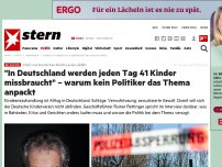 Bild zum Artikel: Chef vom Deutschen Kinderverein erklärt: 'In Deutschland werden jeden Tag 41 Kinder missbraucht' – warum kein Politiker das Thema anpackt