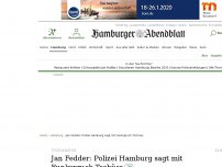 Bild zum Artikel: Todesanzeige: Jan Fedder: Polizei Hamburg sagt mit Funkspruch Tschüss