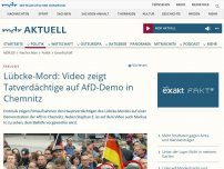 Bild zum Artikel: Lübcke-Mord: Video zeigt Tatverdächtige auf AfD-Demo in Chemnitz