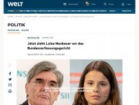 Bild zum Artikel: Jetzt zieht Luisa Neubauer vor das Bundesverfassungsgericht