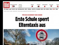 Bild zum Artikel: Für die Sicherheit der Kinder - Erste Schule sperrt Elterntaxis aus