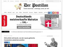 Bild zum Artikel: NSA erklärt sich bereit, von der Leyens gelöschte Handydaten wiederherzustellen