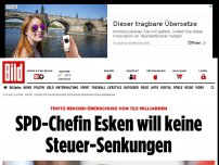 Bild zum Artikel: Trotz Rekord-Überschuss - SPD-Chefin gegen Steuer-Senkungen