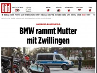 Bild zum Artikel: Hamburg-Bahrenfeld - BMW rammt Mutter mit Zwillingen