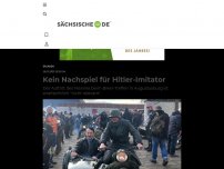 Bild zum Artikel: Kein Nachspiel für Hitler-Imitator