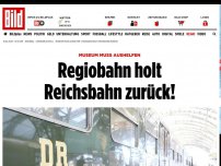 Bild zum Artikel: Museum muss aushelfen - Regiobahn holt Reichsbahn zurück!