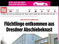 Bild zum Artikel: Beim Hofgang abgehauen - Afrikaner flüchten aus Dresdner Abschiebeknast