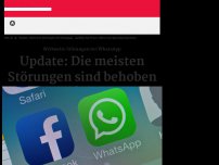 Bild zum Artikel: Weltweite Störung bei WhatsApp - keine Fotos oder Videos möglich