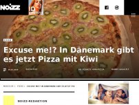 Bild zum Artikel: Excuse me!? In Dänemark gibt es jetzt Pizza mit Kiwi