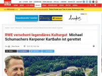 Bild zum Artikel: RWE verschont legendäres Kulturgut: Michael Schumachers Kerpener Kartbahn ist gerettet