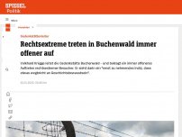Bild zum Artikel: Buchenwald Gedenkstätte: Rechtsextreme werden laut Leiter Volkhard Knigge sichtbarer