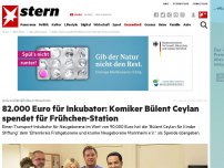 Bild zum Artikel: Universitätsklinikum Mannheim: 82.000 Euro für Inkubator: Komiker Bülent Ceylan spendet für Frühchen-Station
