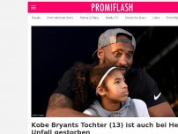Bild zum Artikel: Kobe Bryants Tochter (13) ist auch bei Heli-Unfall gestorben