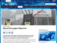 Bild zum Artikel: Ungarische Grenze - Warnschüsse gegen Migranten