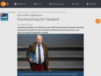 Bild zum Artikel: Bundestag hebt Immunität von Gauland auf