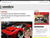 Bild zum Artikel: Verlogene grüne Besser-Politiker: Hamburgs grüne Bürgermeisterin fährt gern Ferrari