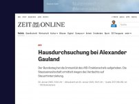Bild zum Artikel: AfD: Bundestag hebt Immunität von Alexander Gauland auf