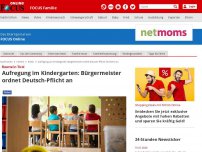 Bild zum Artikel: Reutte in Tirol - Aufregung im Kindergarten: Bürgermeister ordnet Deutsch-Pflicht an