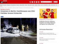 Bild zum Artikel: Neuköllner Stadtrat - Entsetzen in Berlin: Familienauto von CDU-Politiker brennt lichterloh