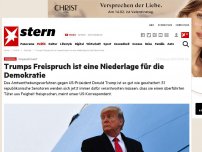 Bild zum Artikel: Impeachment: Trumps Freispruch ist eine Niederlage für die Demokratie