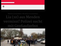 Bild zum Artikel: Polizei sucht mit Großaufgebot