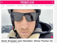 Bild zum Artikel: Nach Anzeige vom Wendler: Oliver Pocher ist 'auf der Flucht'