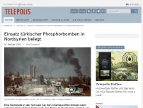 Bild zum Artikel: Einsatz türkischer Phosphorbomben in Nordsyrien belegt