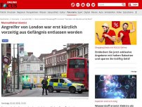 Bild zum Artikel: Mann nach Messerattacke erschossen - Londoner Polizei geht von terroristischem Hintergrund aus