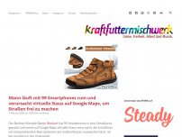 Bild zum Artikel: Mann läuft mit 99 Smartphones rum und verursacht virtuelle Staus auf Google Maps, um Straßen frei zu machen