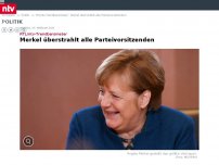 Bild zum Artikel: RTL/ntv-Trendbarometer: Merkel überstrahlt alle Parteivorsitzenden