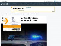 Bild zum Artikel: Dresden: Vater spritzt Kindern Bauschaum in den Mund - tot