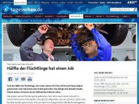 Bild zum Artikel: Hälfte der Flüchtlinge hat nach fünf Jahren einen Job