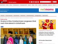 Bild zum Artikel: Niedersachsen - Drama in Kita: Erzieherinnen vergessen Kind nach Feierabend in Schlafraum