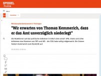 Bild zum Artikel: Thüringen: 'Die FDP hat sich von Faschisten ins Amt wählen lassen'