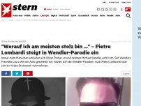 Bild zum Artikel: Oliver Pocher als Vorbild: Pietro Lombardi parodiert den Wendler nach: 'Bekomme Gänsehaut'