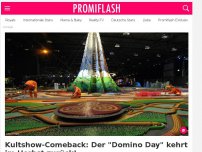 Bild zum Artikel: Kultshow-Comeback: Der 'Domino Day' kehrt im Herbst zurück!