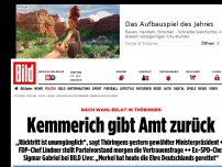 Bild zum Artikel: Nach Wahl-Eklat in Thüringen - Kemmerich gibt Amt zurück